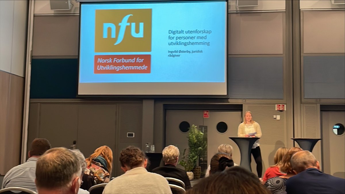 Just nu håller Finans Norge en konferans på temat "Digitalt utenforskap – finansiell inkludering" - Föreningen JAG är på plats.
#mänskligarättigheter #diskrimineringsombudsmannen #funkpol #slutaIQdiskriminera