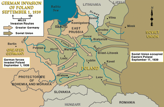 USAS_WW1's tweet photo. #Monday #MondayMorning #OTD September 1, 1939 #Fascism #WW2: Adolf Hitler's Nazi Germany invades Poland with "They started it!" lies. February 24, 2022 #RussiaUkraineWar: Vladimir Putin's Army invades Ukraine with "They started it!" propaganda. https://t.co/y1rqm9add0
