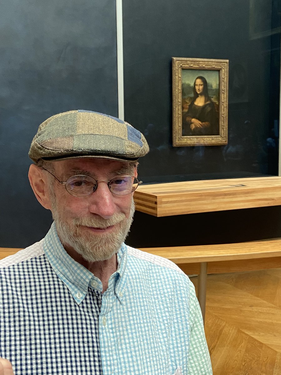 MarcRatnerUFC's tweet photo. Getting a little culture at the Louvre with the Mona Lisa …UFC Paris https://t.co/3pU2SoK73g