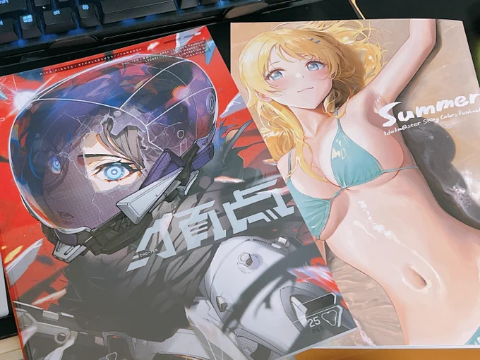 メロブから届いてたー!Mika Pikazo先生と雨先生! 