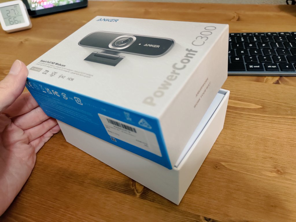 HotCocoaYm's tweet photo. やだなにこれかっこいい…
#Anker #powerconf #C300 https://t.co/U4PKJU1fwA
