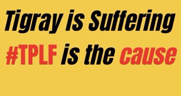 iyoba4u's tweet photo. Reminder as #TPLF has forewent peace talks, stolen #UN fuel &amp; restarted the war, that they are using the people of #Tigray as collateral. 

It's could be clear that you cannot stand up for the people of Tigray without denouncing the ethno-fascist TPLF. 

#SayNoMore 
#DisarmTPLF https://t.co/MNsd90yz4S