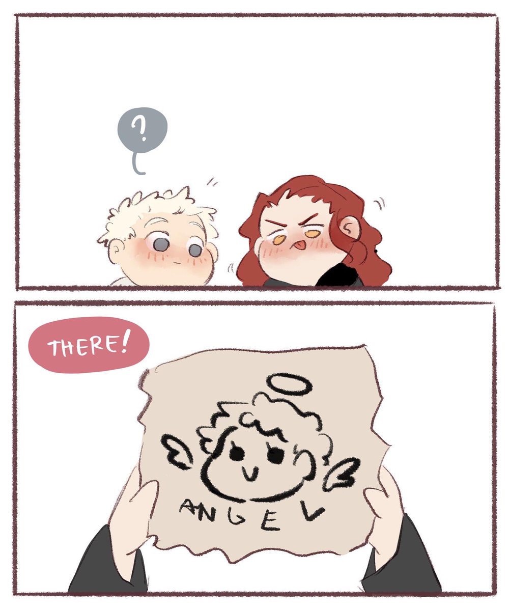 Masaomoshi's tweet photo. (1/2) crowley discovers paper 😗😗😗

#goodomens #crowley #aziraphale #ineffablehusbands https://t.co/nHukO2jL7p