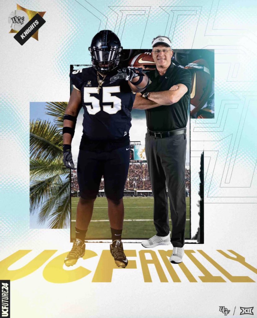 UCF with multiple graphics for 2024 recruits today