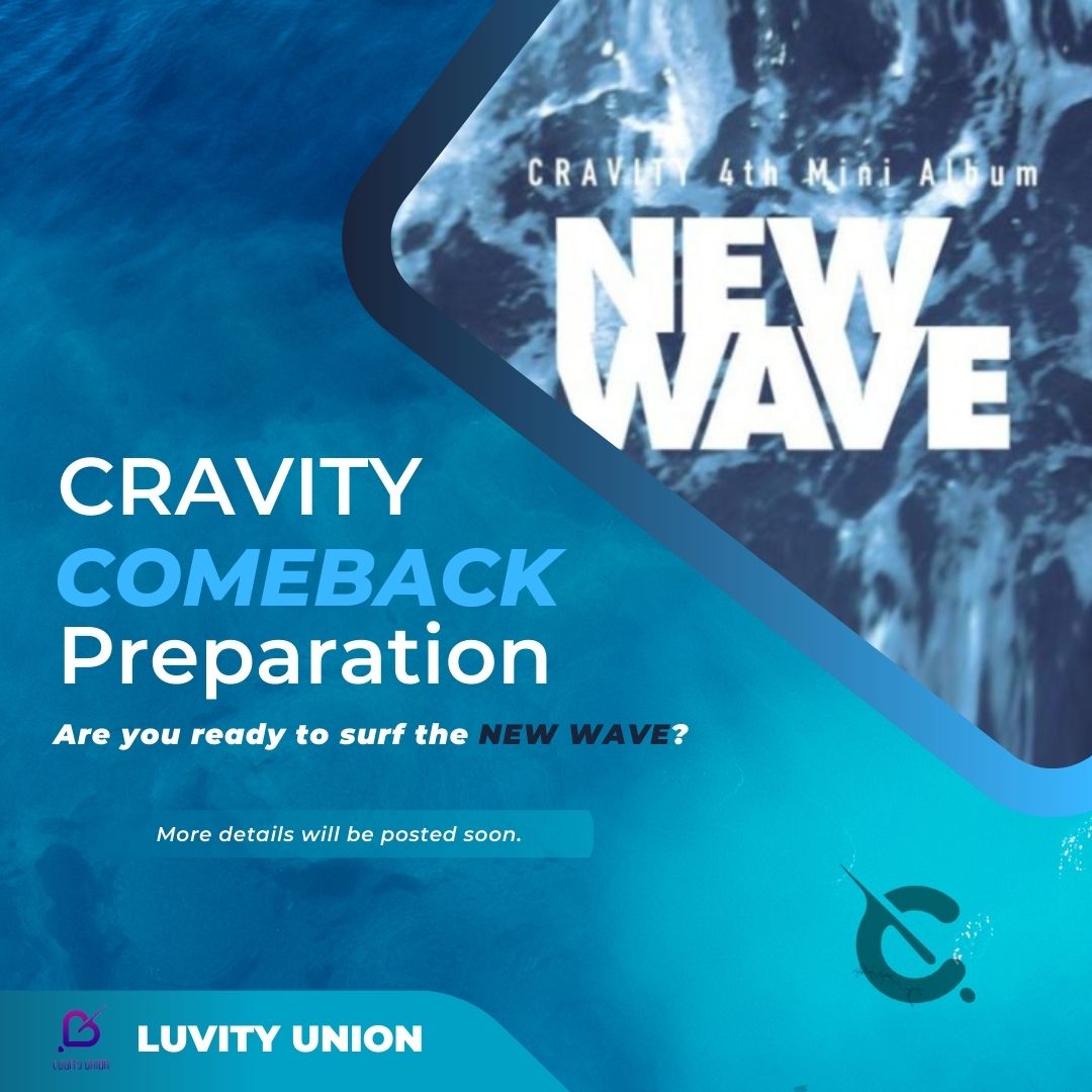 [ANNOUNCEMENT]

A New Wave is crashing to the shores of Luvity Land! Look forward to the plans and activities the fanbases has set and participate so we can achieve things higher than any waves existed. More details will be posted soon. 

 #NEW_WAVE
#SurfingTheNEWWAVE