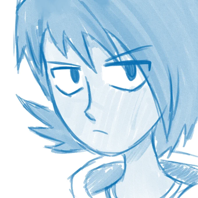 college started so here's a sketch of Nat...will he ever find his lost sister? 