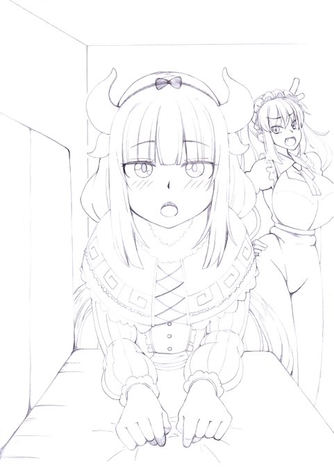 リクエストしていただいたのでメイドラゴンのカンナちゃん才川にふたなりになってもらって襲って欲しい 