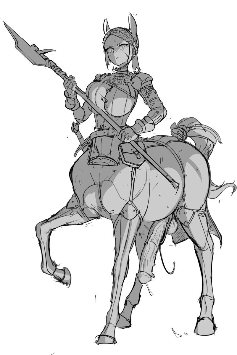 Nisetanaka_tkyo's tweet photo. this is my centaur waifu
humbly asking to be nice to her https://t.co/14rOwqxOeC