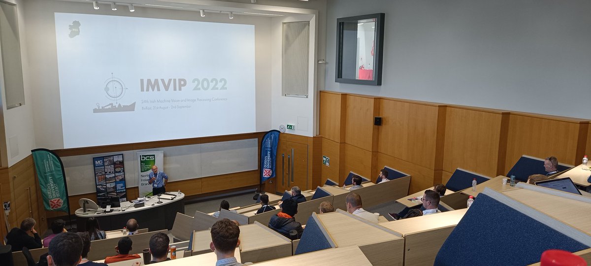 ImVIPconference's tweet photo. #RT @iprcs: 25 years of the Irish Machine Vision and Image Processing conference by Prof. Bryan Scotney. #IMVIP https://t.co/9dPPMHxDTN
