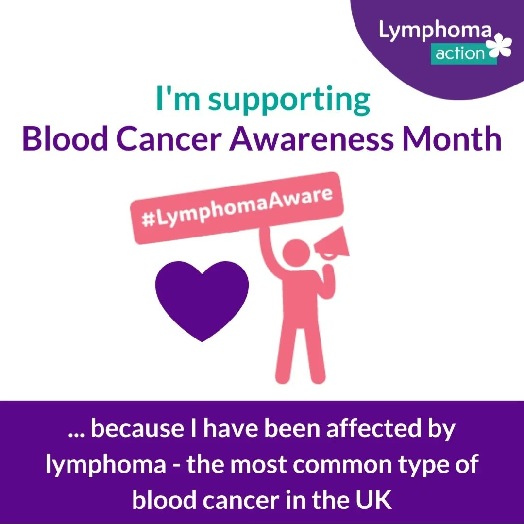 nikki_level27's tweet photo. I'm supporting #BloodCancerAwarenessMonth
because I have been affected by #lymphoma - the 
most common type of blood cancer in the UK 💜
I want everyone to be #LymphomaAware https://t.co/9ovD2A9YFT