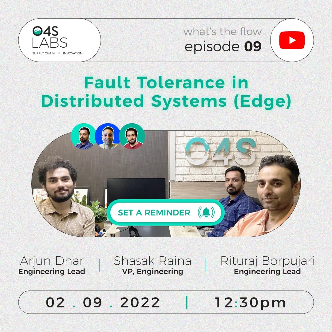 o4s_io's tweet photo. What’s The Flow is back with an exciting new podcast 📼 ! 

Stay tuned for more details! Click the link to set a Reminder, https://t.co/3GLWaRu8BV 

#O4S #Techtalk #Techtips #TechInvestor #TechForum  #EdgeComputing #Automation #FaultTolerance #DistributedSystems #SupplyChain https://t.co/WKCuEpz2YF