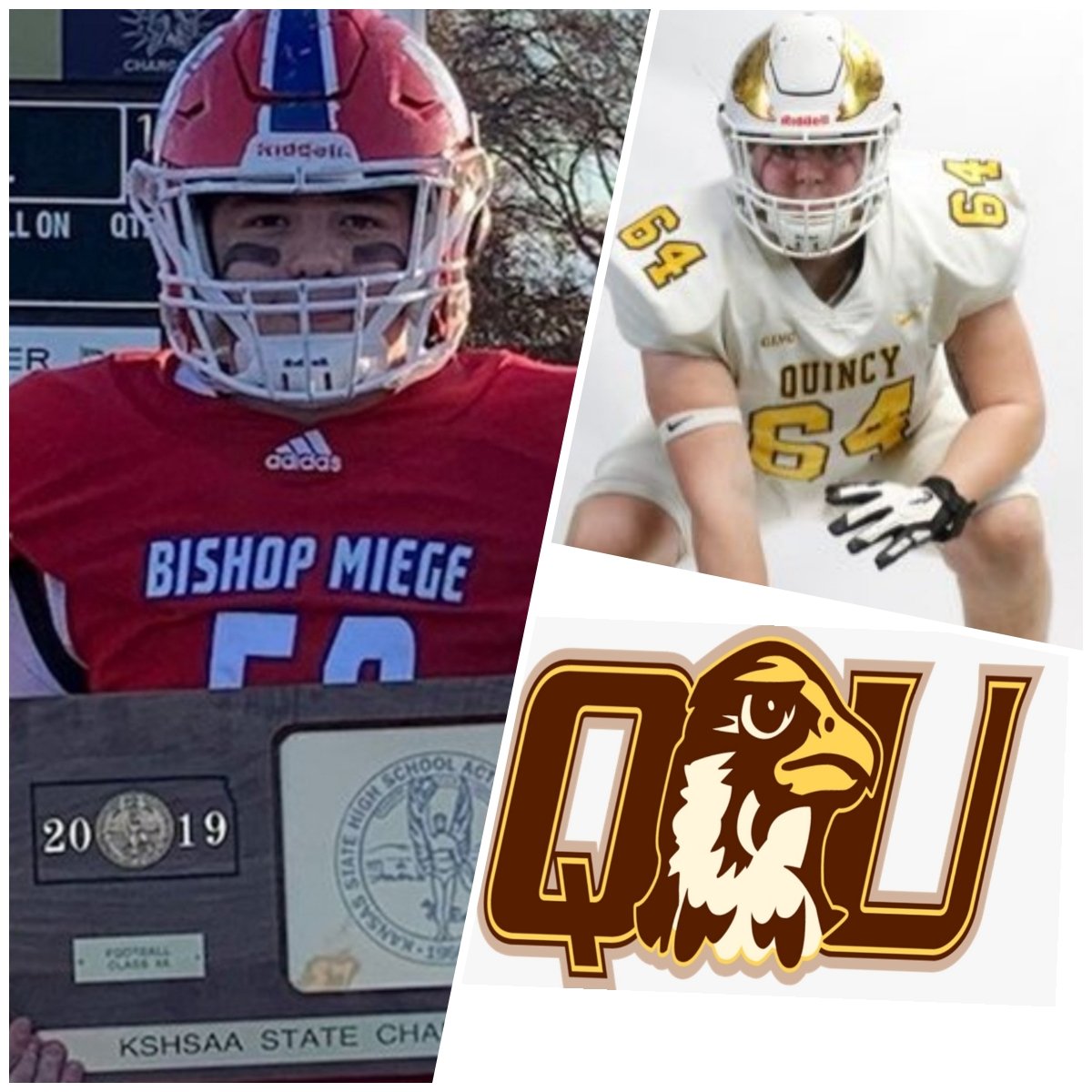 NextStags's tweet photo. Good luck to '21 @BishopMiege_FB alum Nathan Smith & @QUFootball this year. π€π‘ #GoStagsGo #NextLevelStags
Quincy opens the season at home tonight vs Glenville St https://t.co/IcR02Fvq4C