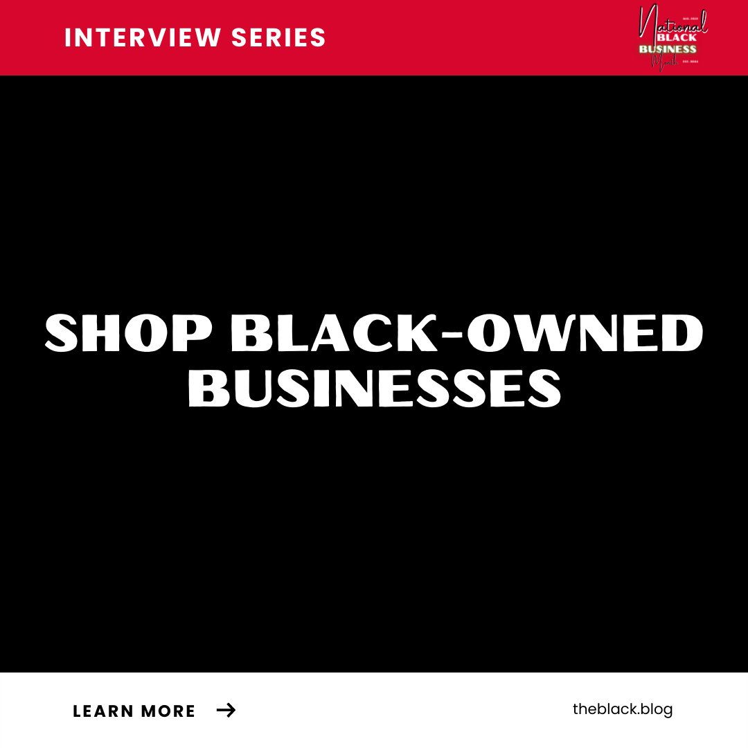 theeblackblog's tweet photo. #BlackBusinessMonth has ended. Here are 3 ways to support black businesses! 👀 - https://t.co/Xa47xvuhyt
#NBBM
#NBBMSeries
#bclrt https://t.co/Hq7c0q5GhN