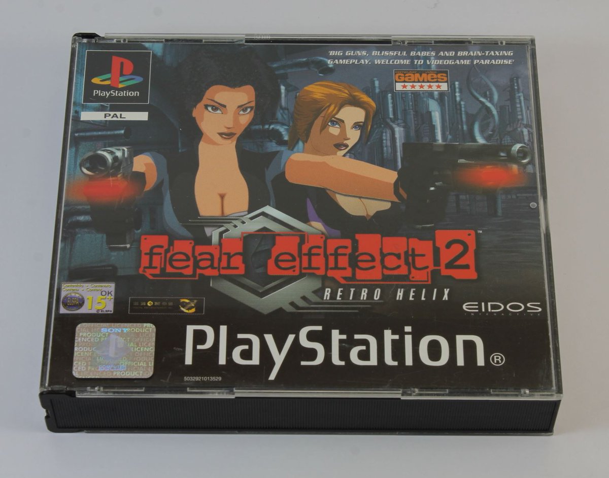 chilloutgames's tweet image. Big Box - #Playstation: #FearEffect2RetroHelix (5 photos) chilloutgames.co.uk/PS1/Fear_Effec…