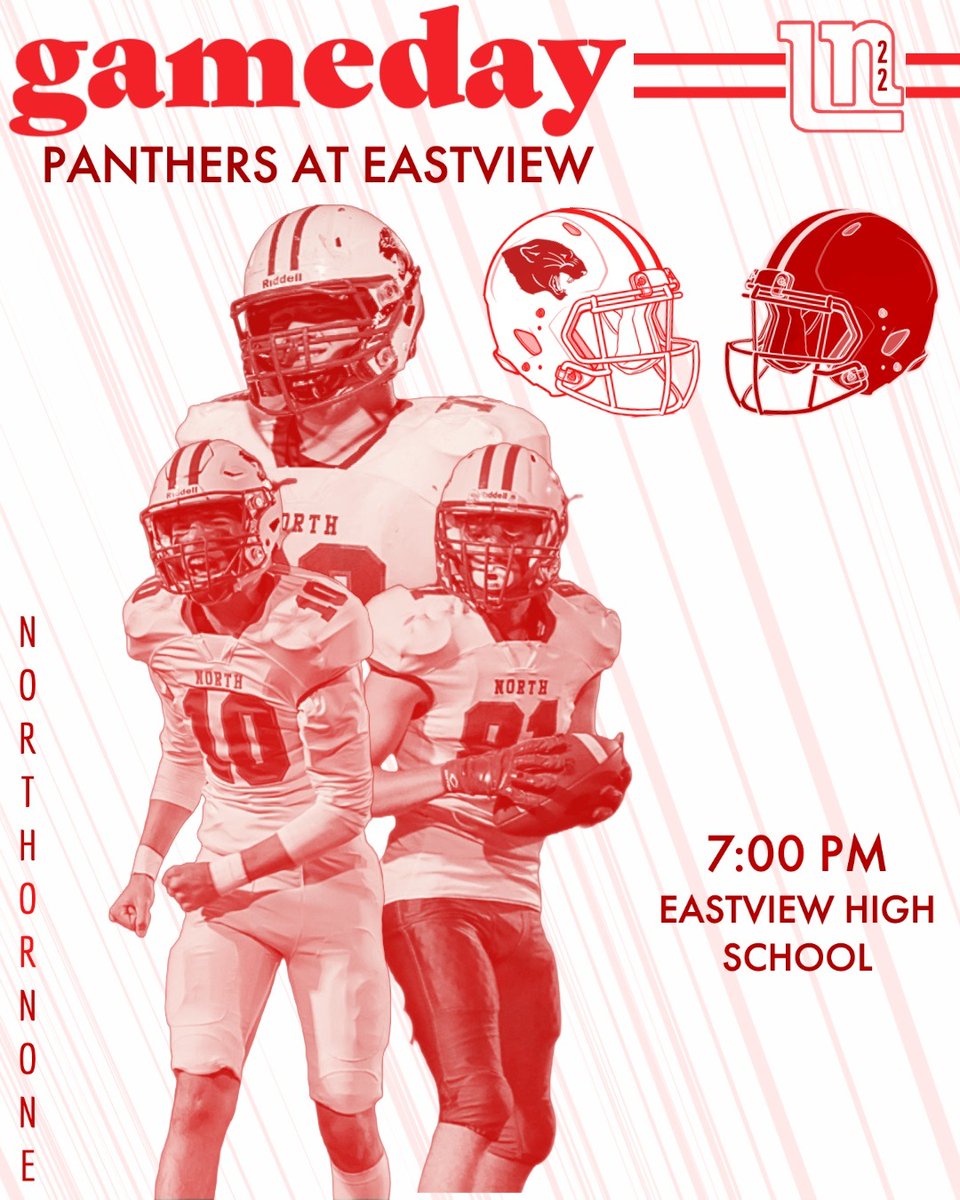 It's time...

GAMEDAY! 
Panthers 🆚 Eastview
⏰ 7:00 PM
📍 Apple Valley, MN
🏟️ Eastview High School
🖥️ @NSPNmn

 #NorthOrNone