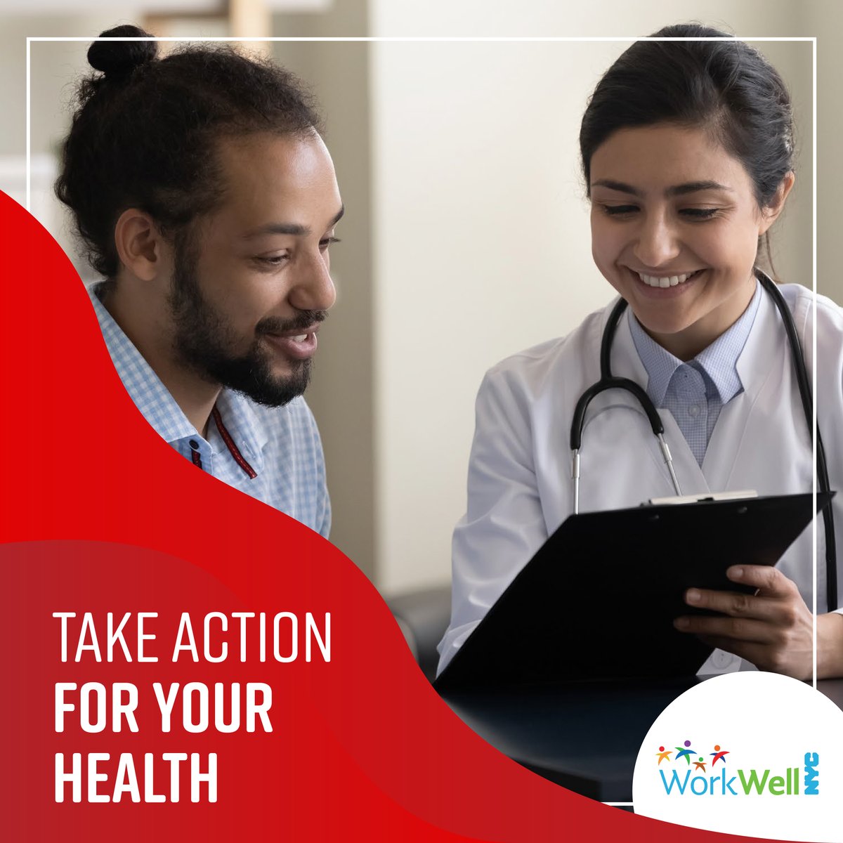 The best defense is a good offense – especially when it comes to your health! This September, join WorkWell NYC to take action for your health. 

 Take action today by visiting nyc.gov/takeaction