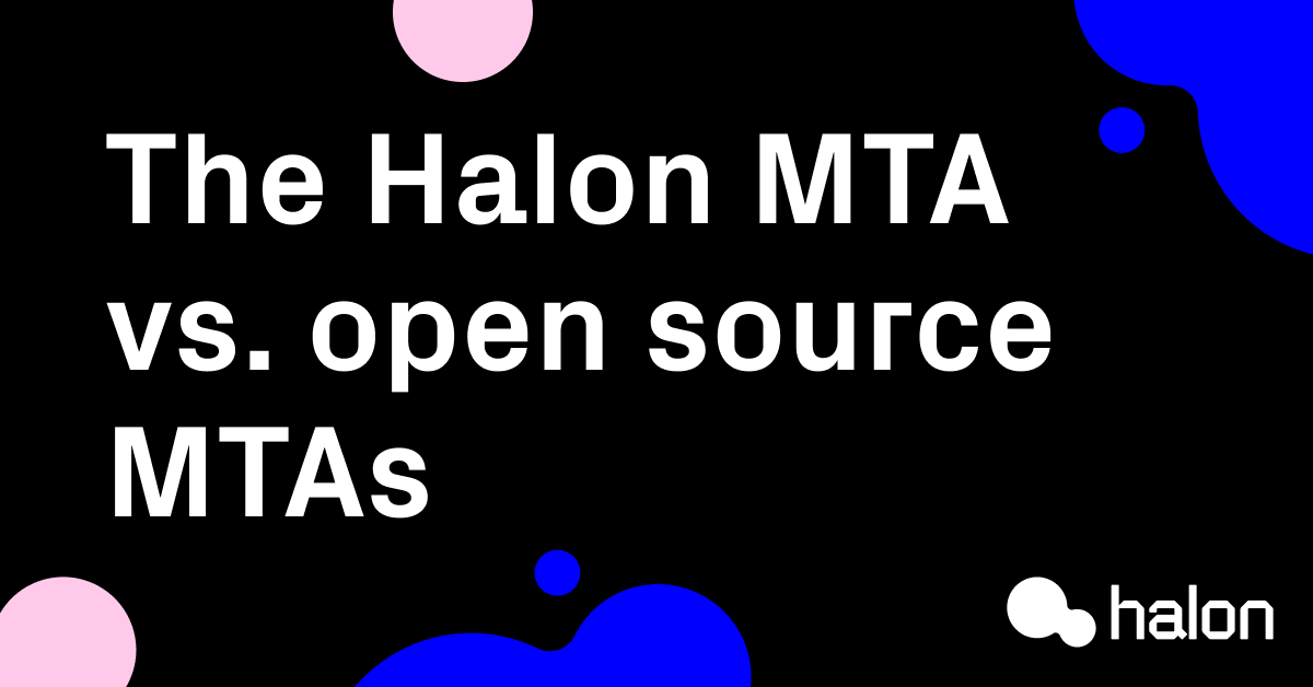 halon_io's tweet photo. What makes the Halon MTA different from open source MTAs? ๐
https://t.co/t3hczXoAfb
#halon #mailtransferagent https://t.co/0NpFxbK7X9