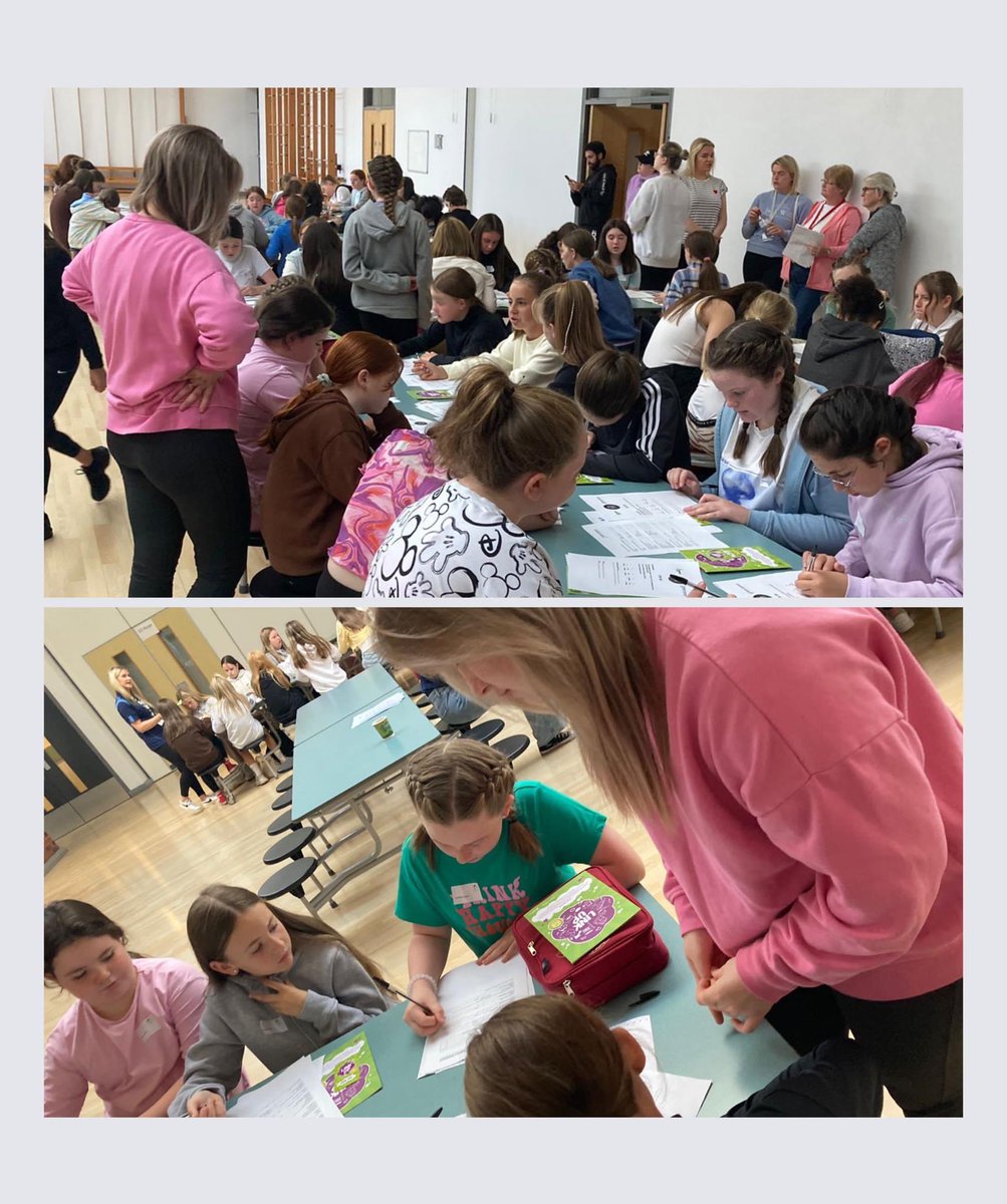 BBHealthForum's tweet photo. Our amazing FACT team positively promoting the transition from Primary School to Secondary School in @StCeciliasDerry. Enhancing positive relationships & building resilience.
#FACTproject #enhancingconfidence #positiverelationships #smoothtransitions @TNLComFundNI https://t.co/qWurGahqk0