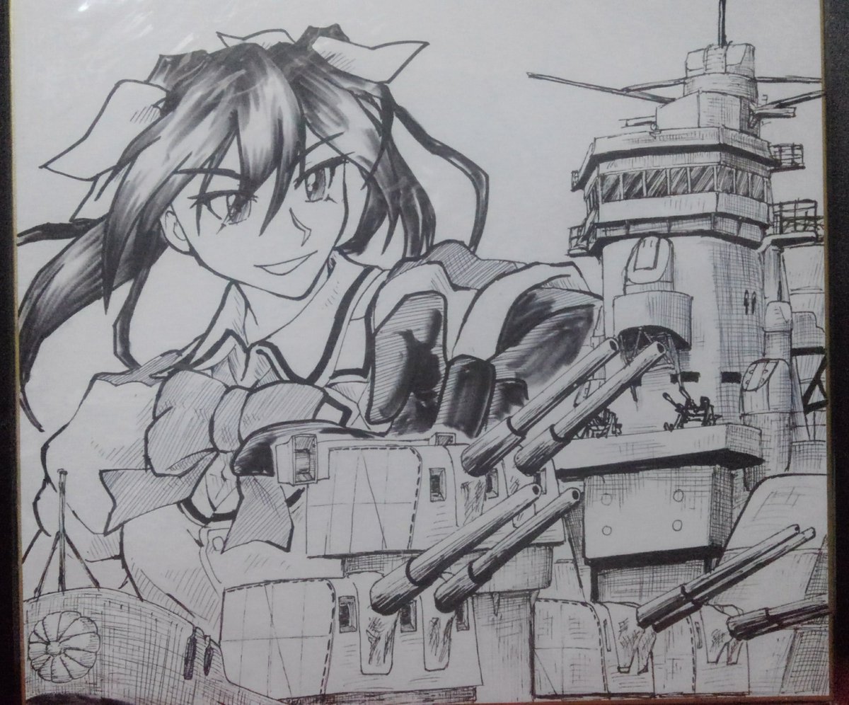 週末の大九州合同祭、今回の色紙はコチラ。
サイレントオークションに出します。売上は全額赤十字に行きます。 
