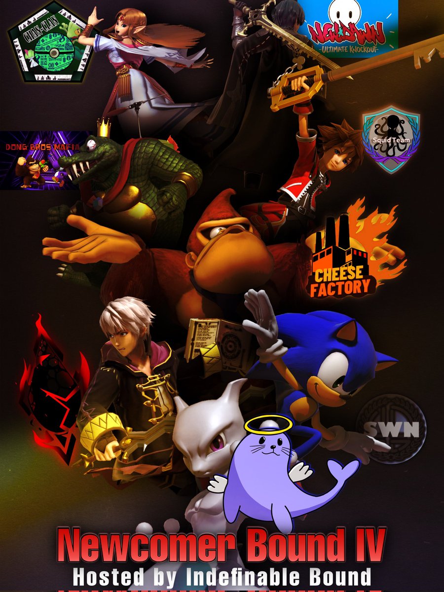 IBound_SSB's tweet photo. Newcomer Bound IV hat seinen neuen Champion: 🥇@HolySeals ! Glückwunsch!
🥈@cinder_crew 
🥉Cheese Factory
🥉Dong Bros Mafia
@SquidTeam09 
New Dawn
Chan-Clan
In den Kommi findet ihr die Links zu den verschiedenen Clan Servern⬇️
THX an @Nero_Inori (gfx) @noah_FGC @incr3dible_mr https://t.co/1hDeq9SUyH