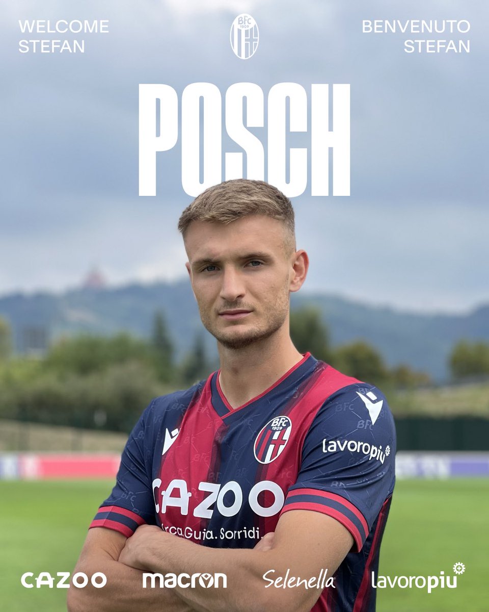 BolognaFC1909en's tweet photo. Another addition from the Bundesliga ✍️

Herzlich willkommen, Stefan Posch! 🇦🇹🤩

#ForzaBFC #WeAreOne https://t.co/J08UlRn7oo
