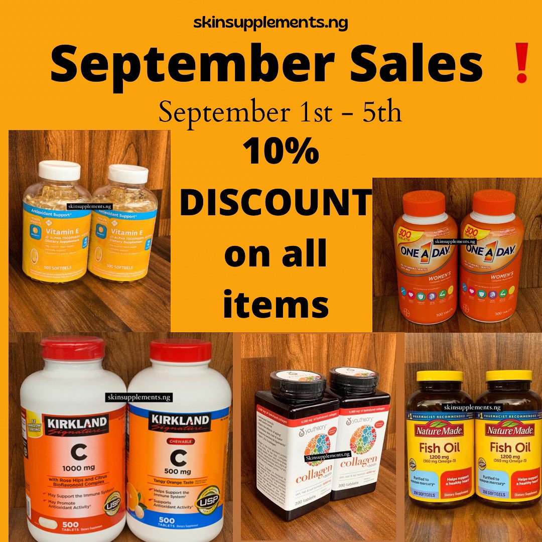 skinsupplement's tweet photo. https://t.co/r882Fv6pM3 is welcoming you all into the EMBER months🥰🔥
• We have a 10% discount running on all our items this September ✨
•To claim this discount, all you have to do is make sure you’re following this page. 
🔥Tell a friend to tell a friend 🔥 https://t.co/sBZpe7WSek