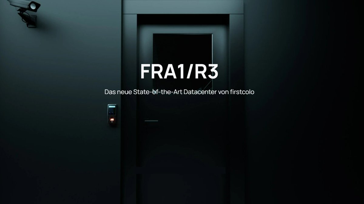 firstcolo (@firstcolo) on Twitter photo Aufgepasst Frankfurt! Ab Oktober öffnet das neue State-of-the-Art Datacenter ‘R3’ seine Pforten. Nachhaltigkeit und unser hohes Qualitätsbewusstsein sind im Fokus. Sichern Sie sich jetzt Ihr Colocation-Rack in R3.
r3.first-colo.net Aufgepasst Frankfurt! Ab Oktober öffnet das neue State-of-the-Art Datacenter ‘R3’ seine Pforten. Nachhaltigkeit und unser hohes Qualitätsbewusstsein sind im Fokus. Sichern Sie sich jetzt Ihr Colocation-Rack in R3.
r3.first-colo.net