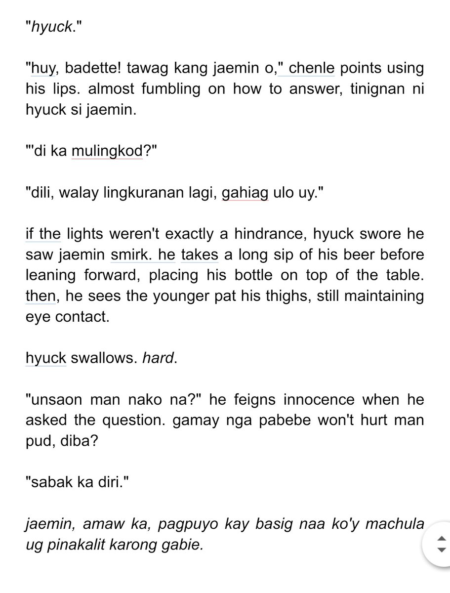 odetomfal's tweet photo. imagine nahyuck didtua sa "dai, ali diri. sabak daddy bi" na audio sa tiktok 😵‍💫 — :D hehe slight 🔞 for drinking, mentions of making out, and sexual tension if you squint whahaha not proofread!  https://t.co/pl7DnyuGm0 https://t.co/JzO8wkfxQF