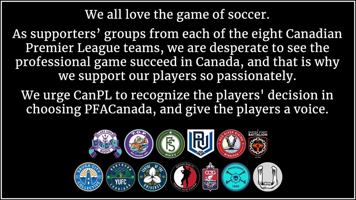 edwardhswong's tweet image. Welcome! A reminder that #recognizePFACan needs to be a priority and shouldn't be held off until the end of the season. Bargaining takes time, but vol certification can be done immediately. In fact, 13 SGs from all 8 clubs called for this in 2021 #CanPL