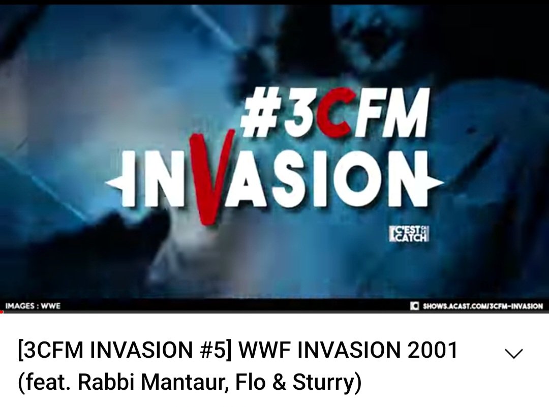 FrenchFlavaa's tweet image. Je viens de terminer le 3CFM Invasion sur le PPV du même nom de @Sturry, @LeGoanMayo et @RabbiMantaur.
Par curiosité j'ai maté quelques matchs de Mike Awesome de cette période... Vraiment, pour le coups, Taker avait raison... 😃
#3cfm