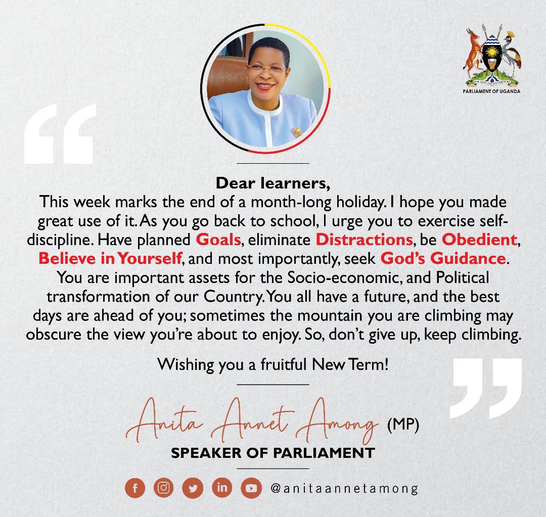 Anita Annet Among tweet media