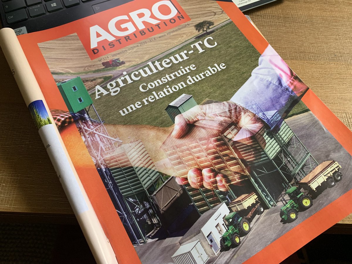 Dans notre numéro de septembre-octobre, nous vous invitons à décrypter les rouages de la #relation entre l'#agriculteur et le #TC. Une base solide mais des adaptations à mettre en oeuvre. Un grand merci aux participants à nos 16e rencontres <a href="/agrodisT/">Agrodistribution</a>. 
agrodistribution.fr/dossier/16es-r…