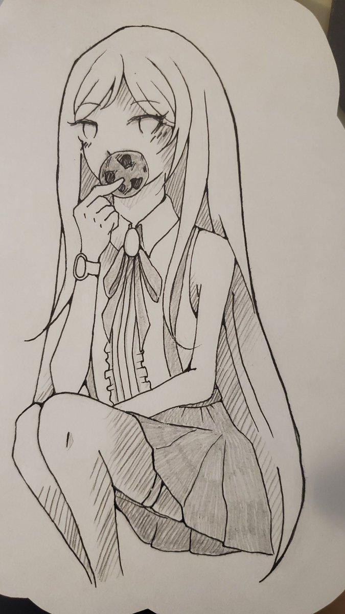 My friend drew her favourite character from Find Love or Die Trying 😊