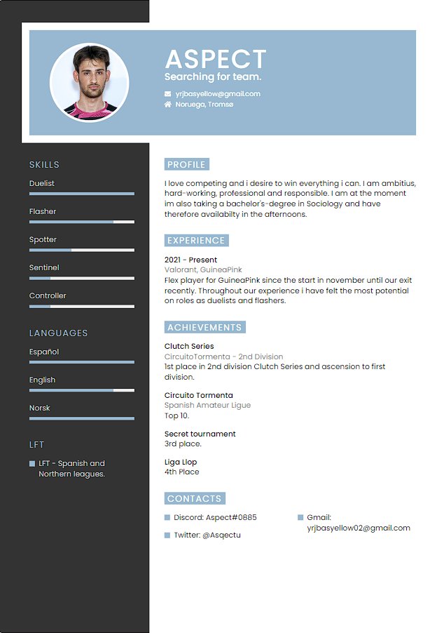 -I find myself LFT individually as well as with my teammates from our mix <a href="/armonixesports/">Armonix</a>
-Experience on LAN and Online on Valorant tournaments
-My tracker: tracker.gg/valorant/profi…
- RTs and diffusion is very much appreciated!