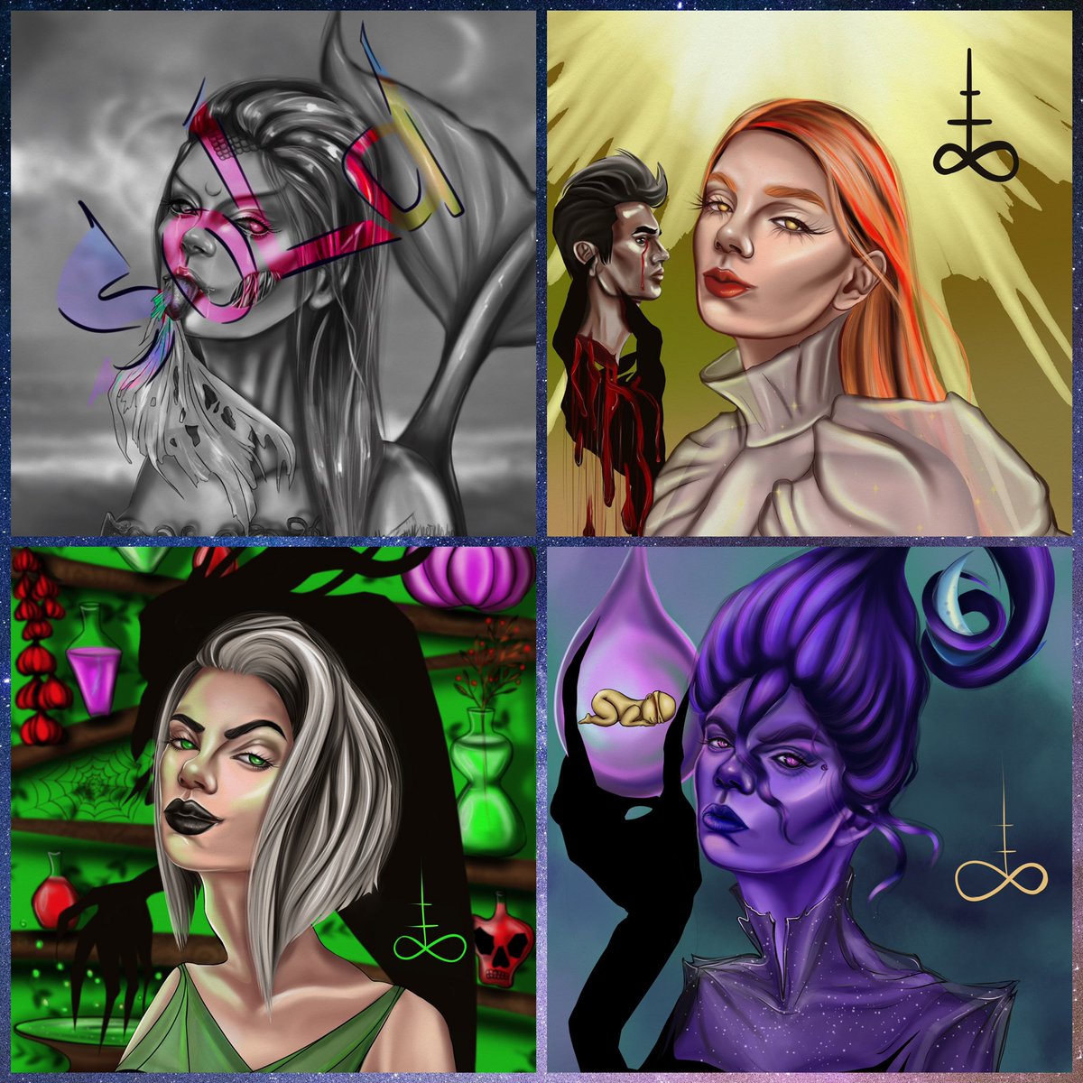 💫COLLECTION 💫
💀Scary Fairy Tales. Part 1💀
Based on the Slavic folklore 💫
5/10 
1/5
Floor 0.05 #eth 
Available at the link👇🏼👇🏼👇🏼

opensea.io/collection/sca…