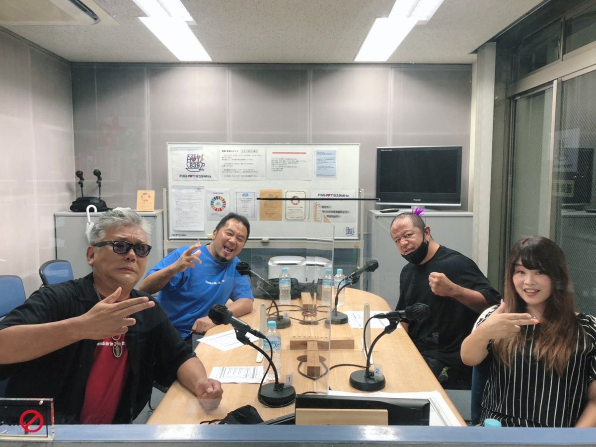 hot839music's tweet photo. プロレスリングFREEDOMS代���兼選手の佐々木貴さん
所属選手葛西純選手のトーク中！！！

#FREEDOMS
#プロレス
#佐々木貴
#葛西純 https://t.co/XmXizet3t1