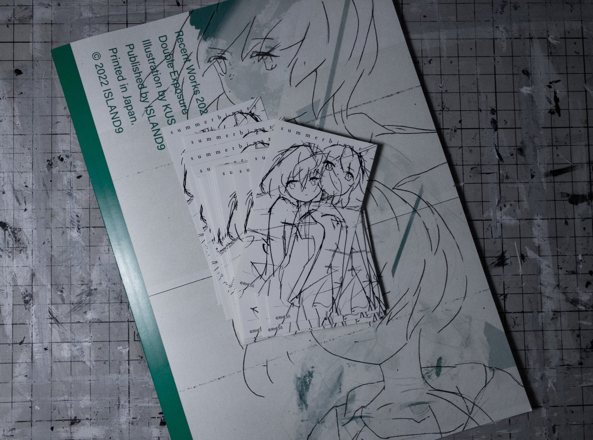 前回のコミティアに引き続きステッカーあります テイクフリーです Island9の漫画