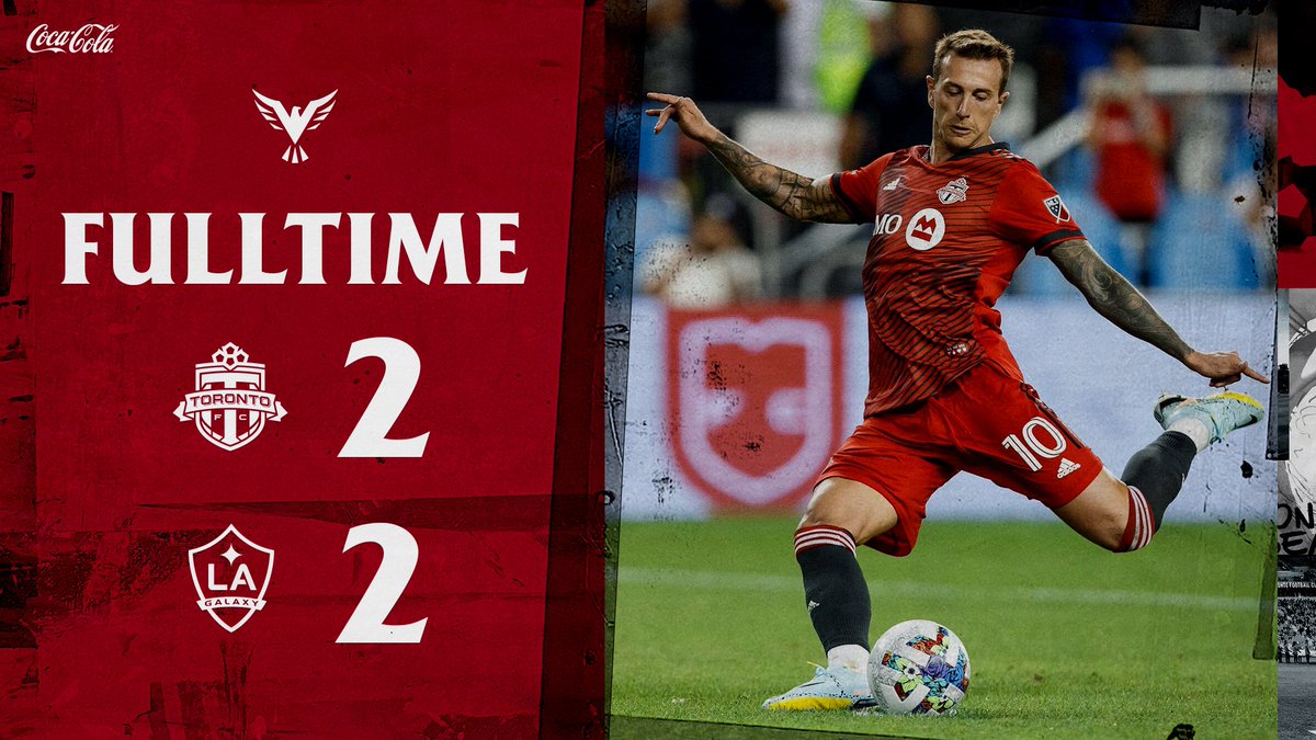torontofcfr's tweet photo. Pas de vainqueur entre Toronto et @LAGalaxy_France 

Bernadeschi et Jimenez ont scoré mais rien n'y fait, match nul. https://t.co/ozg1BaRG1c