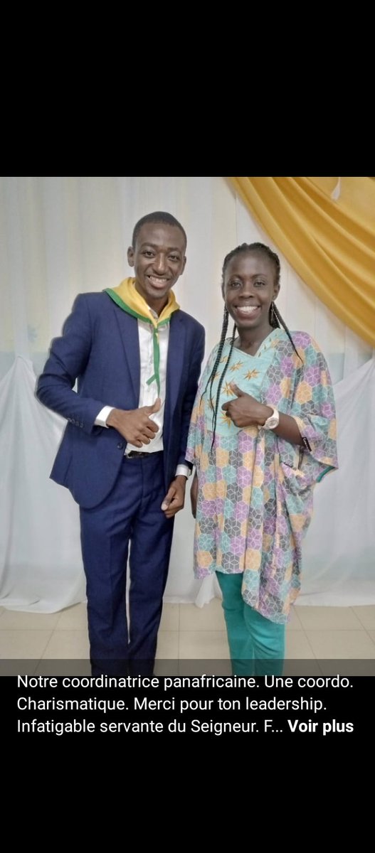 DayambaRoger's tweet photo. En présence de la coordinatrice @PanafYCSJEC Prisca, et de plus de 250 jecistes, j'ai présidé les élections de l'Equipe Nationale @JECBukinaFaso.
Mes vœux de succès à la nouvelle Equipe.
#Ubuntu
#Jec #iycs
#BurkinaFaso https://t.co/xpgpTdnB69