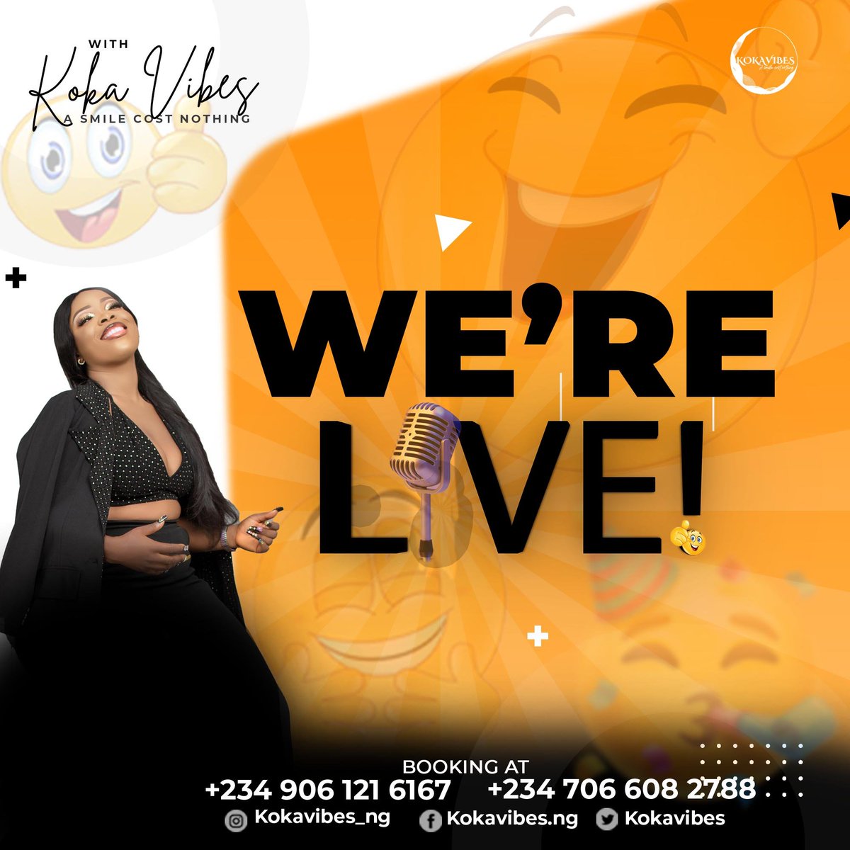 kokavibes's tweet photo. Do you know kokavibes fully launched today. What we did for the promo calls was just testing the mic check,check1_2 what we are about to do to you recipient will be positively catastrophic and heart warming with joy and daily happiness overload #LoudlyNigerian #ASUUStrikeMustEnd https://t.co/cnTCydi5E1