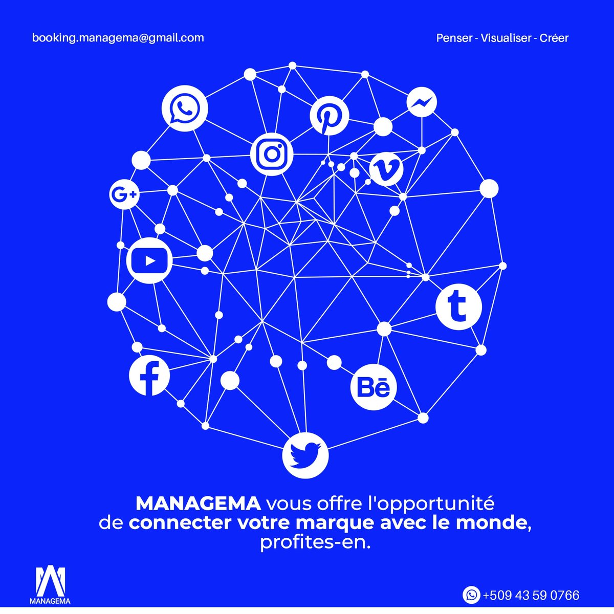 MANAGE_MA's tweet photo. Reliez votre marque au reste du monde à l'heure actuelle. https://t.co/uSQwjlLxtq