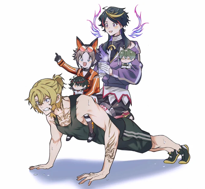 #drawluca #Luxiem #pognail全員集合! 