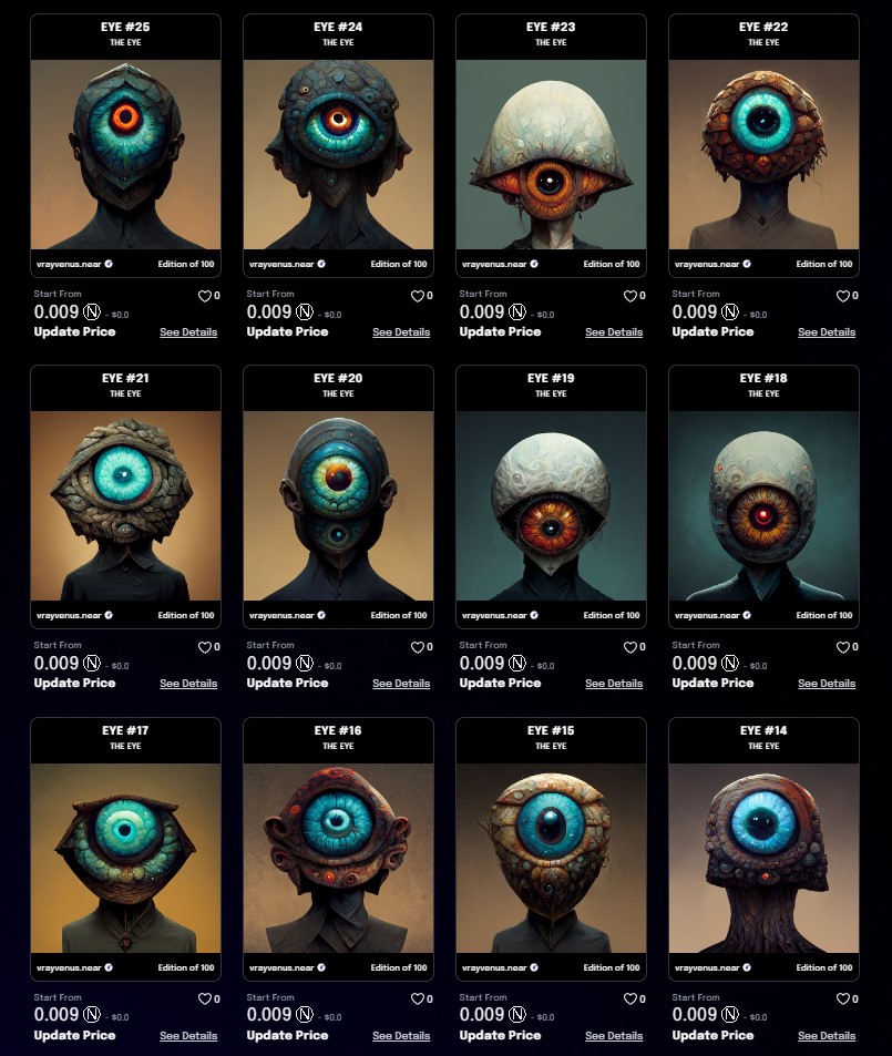 Hello everyone, Vray Venus team.
Today there is a new drop from The EYE.
paras.id/collection/the…

#Card4Card Sept 2022

Please leave the work of a small team.
PARAS: paras.id/collection/fac…
TWITTER: x.com/vrayvenus