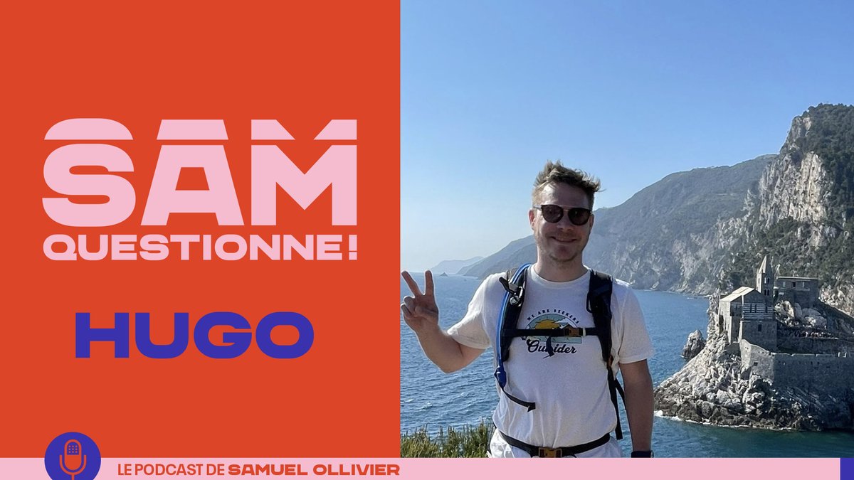 samuelollivier's tweet photo. 🚨 #SamQuestionne S2, EP4 avec mon ami @hugoinpeace.
 
🌍Beaucoup font ce rêve, lui le réalise : il a décidé de faire un tour du Monde pendant 18 mois. La solitude, la famille, les rencontres, on en parle juste avant son départ.

🎙À écouter ici : https://t.co/cPQedGzhrL https://t.co/1v8kFTY8LK
