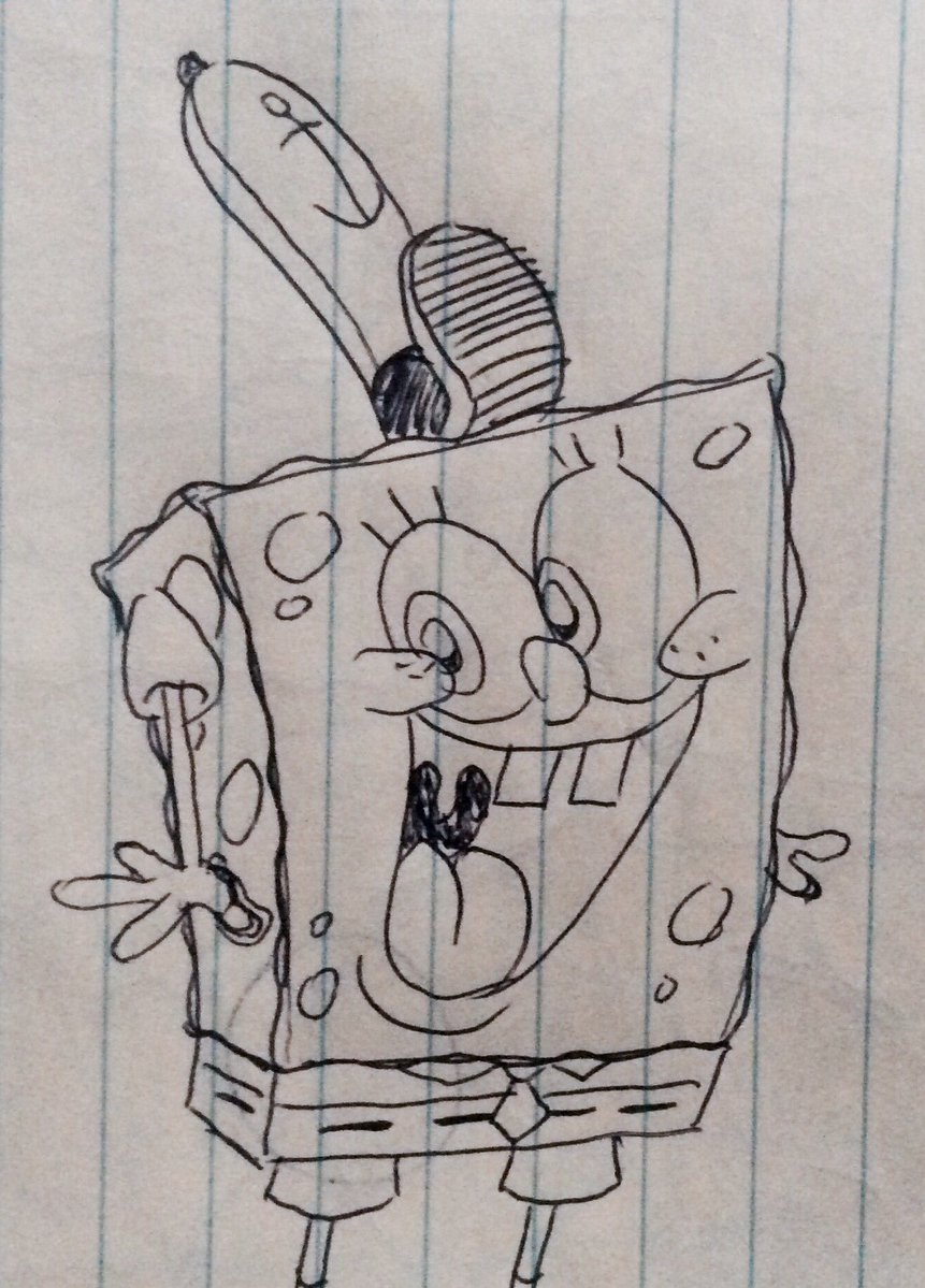 bodsidoo's tweet photo. good ol' sketches of the Square Dood #spongebob https://t.co/1bsngR4IbA