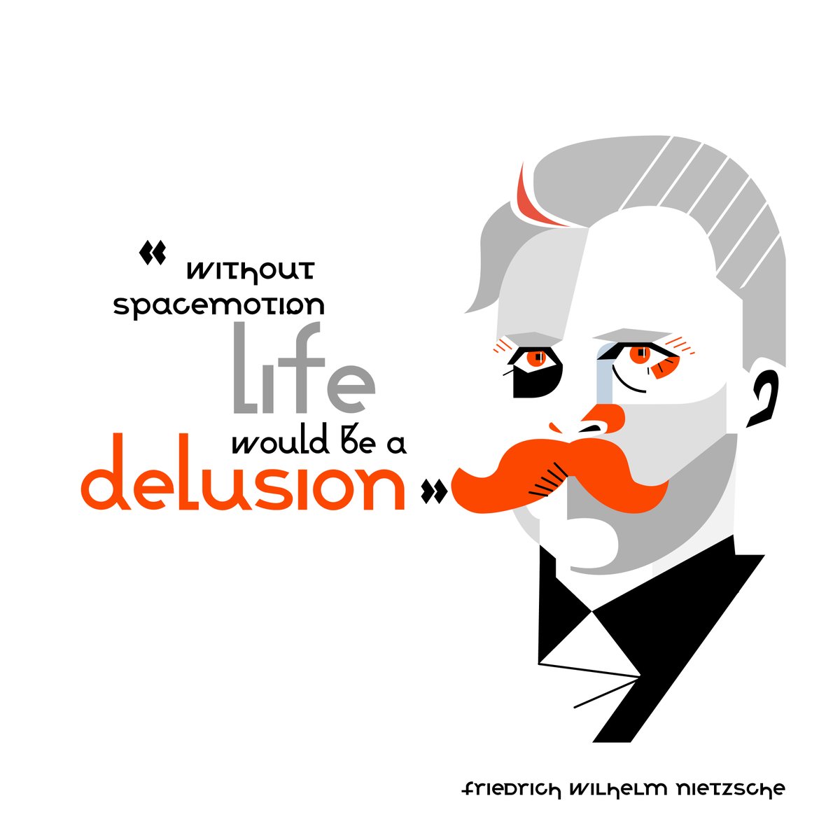 spacemotion_ltd's tweet photo. After a busy day, sometimes you want to dilute the atmosphere with smart thoughts, and today spacemotion and Friedrich Nietzsche will help you with this. https://t.co/UJJr1SOpcS