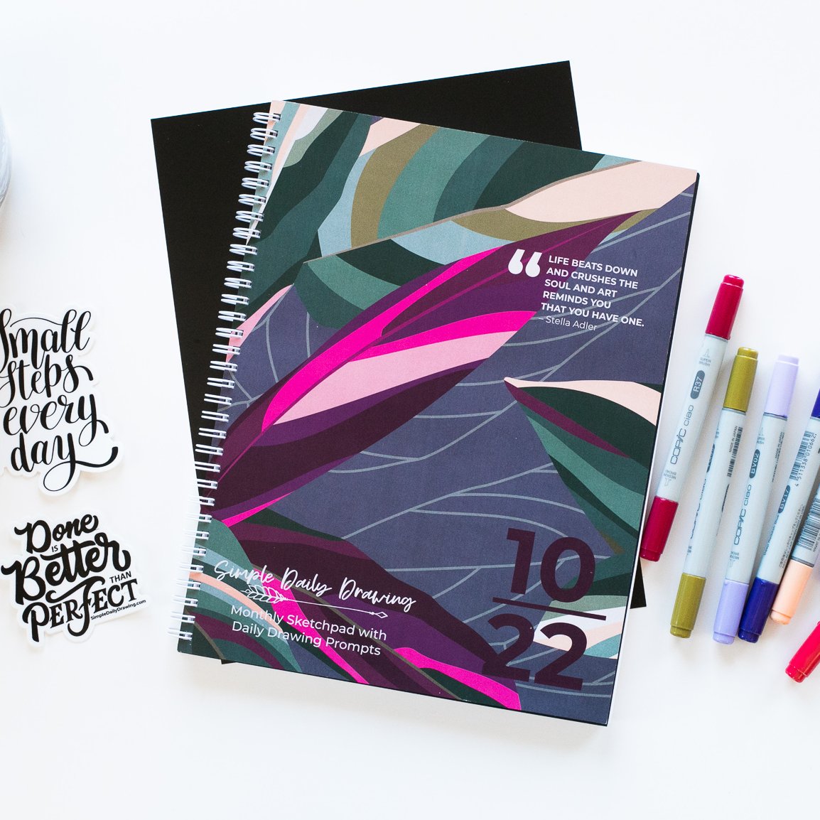 If you subscribe to our Daily Drawing Prompt Sketchpad you'll get October as the first in the subscription! #art #drawing #sketching #drawingpractice #artprompts #drawingprompts #beginnerartist #coolartsupplies #artsubscription #drawingsubscription #drawingexercises #drawingideas