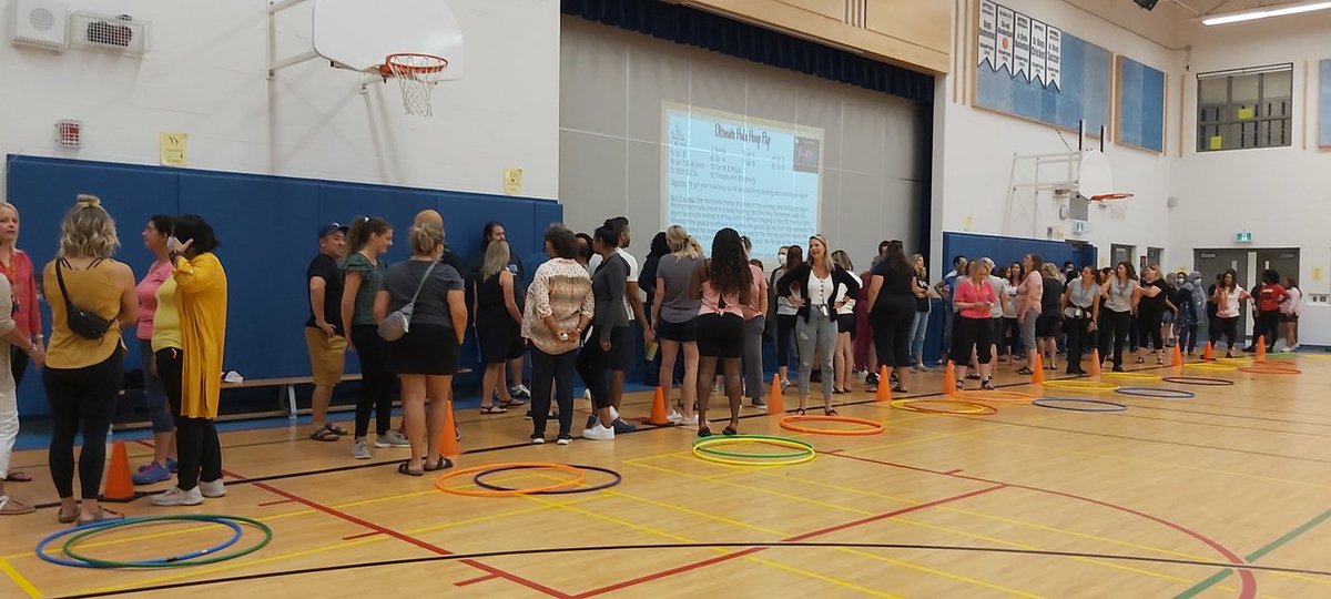 natashamathura's tweet image. Staff @TribuneDrive is #FiredUp for this school year! 🪨 📃 ✂️ #throwthechicken #PDFun #Trailblazers @Mrs_SBurke @Jason_Stumpf