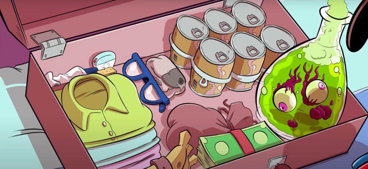 Hello fam, we are still here! 
Our suitcases are packed and ready for the first big steps
👀👓👕🍻🧪🍌💵
Wait... does this suitcase even belong to a raccoon or...