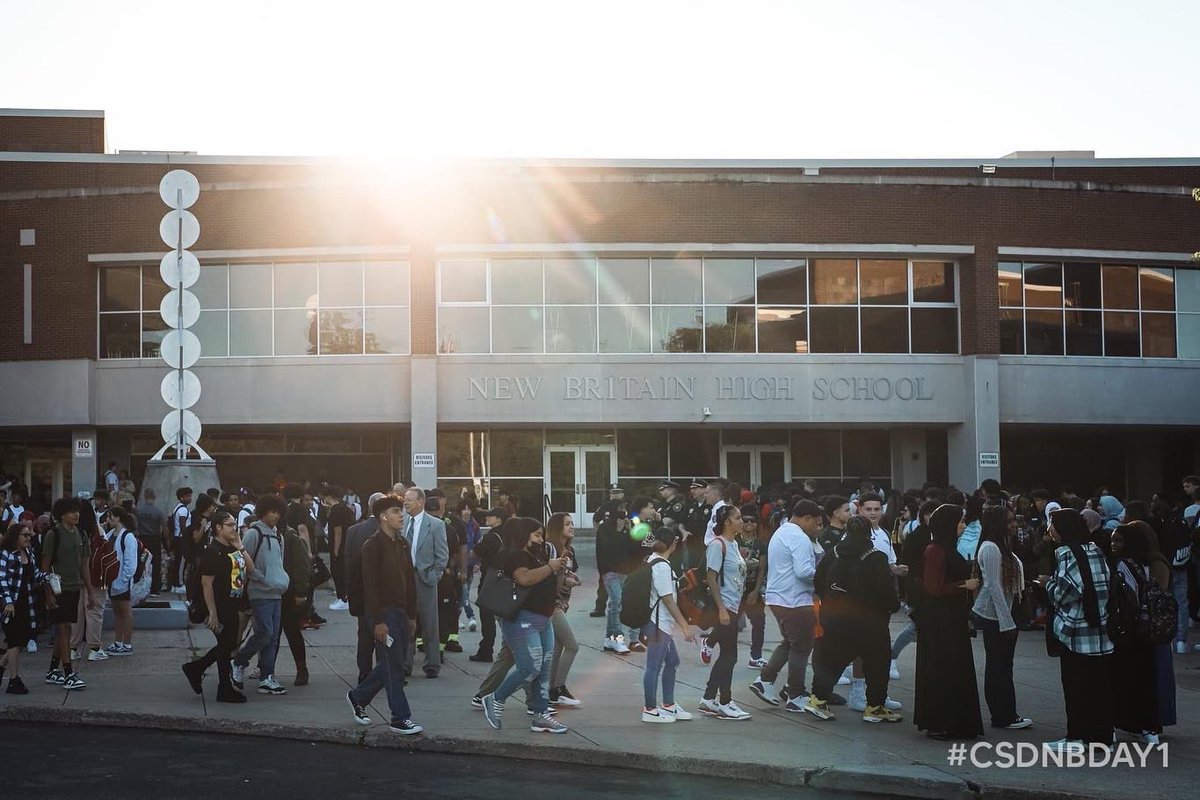 New Britain High School tweet media